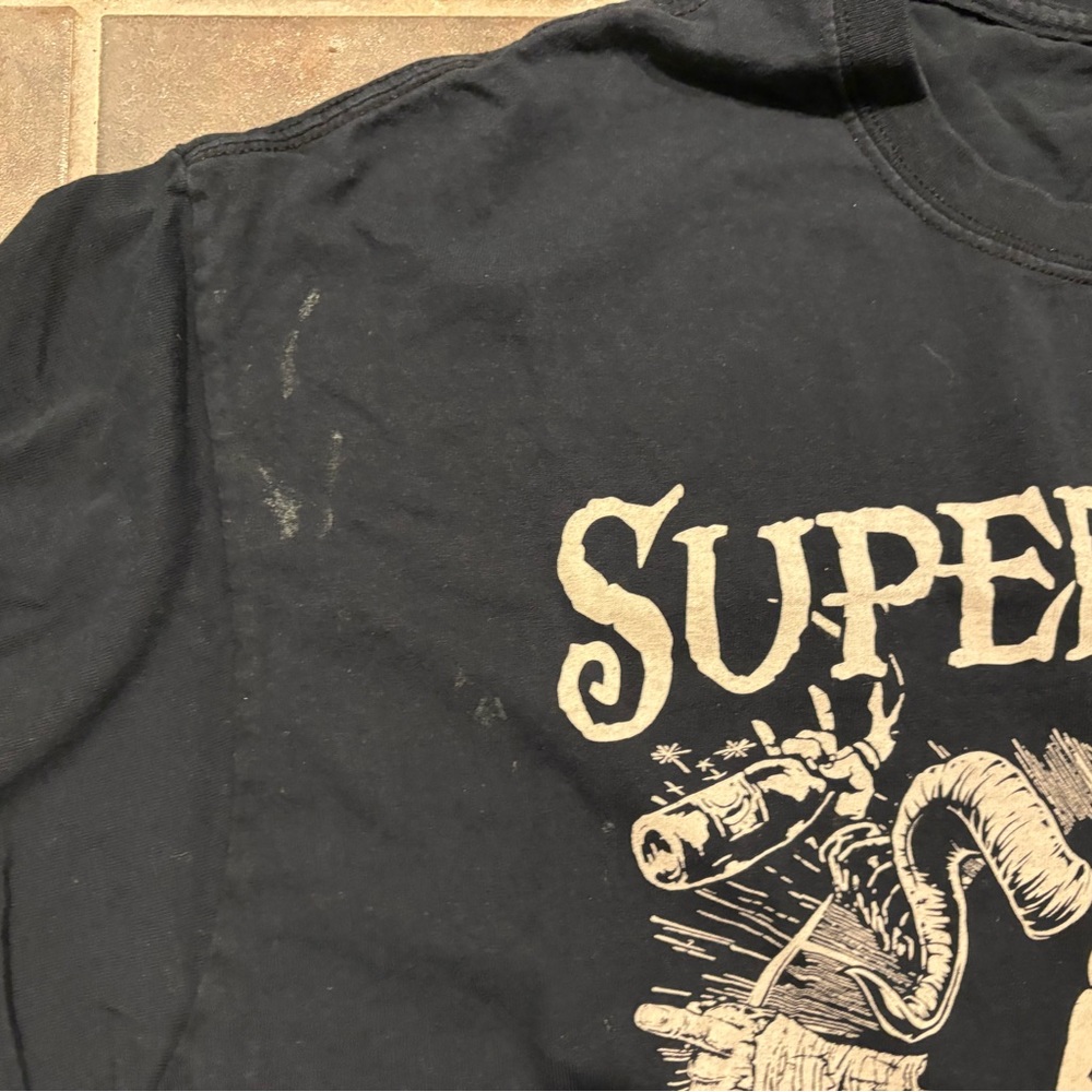 Superjoint Black Band T-Shirt - Picture 2 of 4